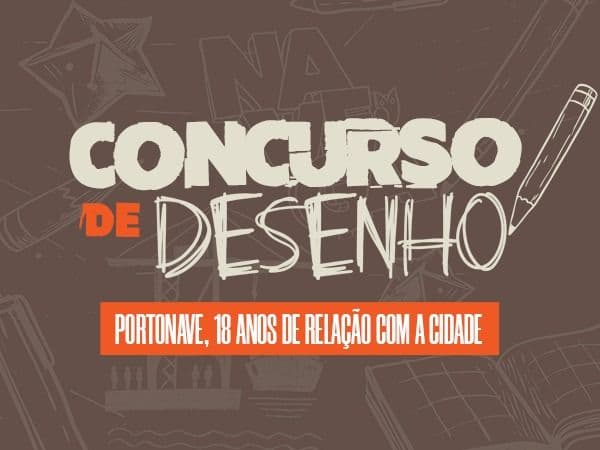 Imagem relacionada à notícia: Instituto Portonave lança concurso de desenho para marcar os 18 anos do Terminal Portuário